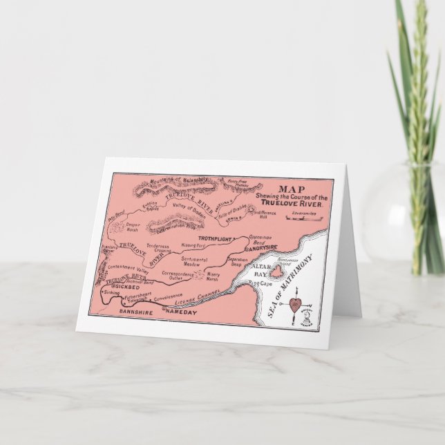 Carte de la rivière Truelove (Devant)