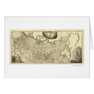 Carte de la Russie 1786