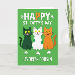 Carte de la Saint-Catty des Chats Émeraude