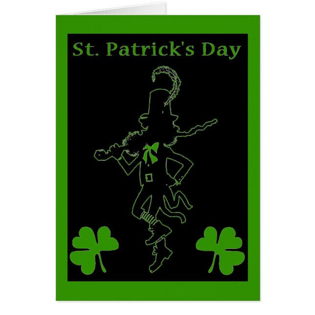 Carte de la Saint Patrick (Devant)