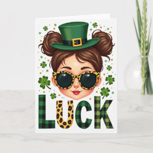 Carte de la Saint-Patrick Chance et Style