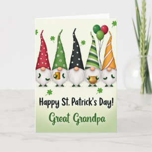 Carte de la Saint-Patrick pour arrière-grand-père