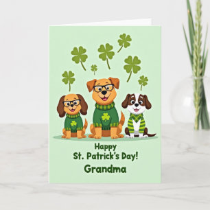 Carte de la Saint-Patrick pour grand-mère