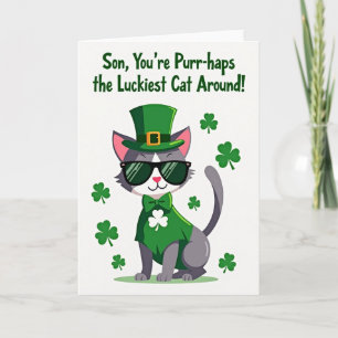 Carte de la Saint-Patrick pour le fils le plus cha