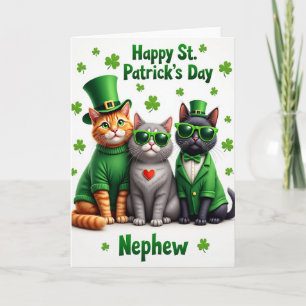 Carte de la Saint-Patrick pour le neveu de Shamroc