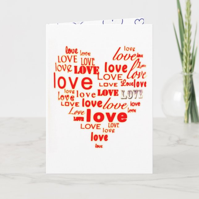 Carte de la Saint-Valentin (Devant)