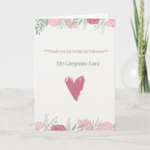 carte de la Saint-Valentin