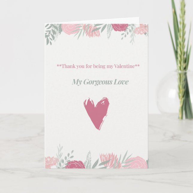 carte de la Saint-Valentin (Devant)