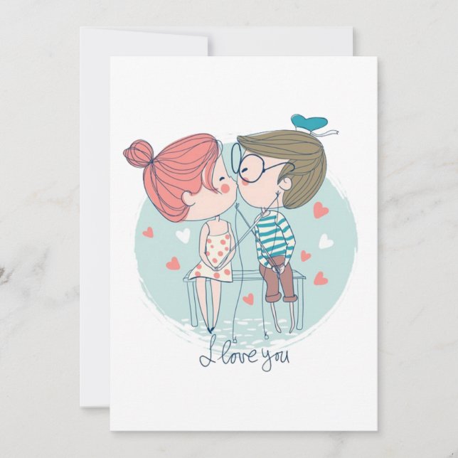 carte de la Saint-Valentin (Devant)