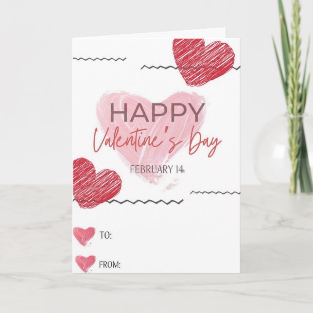 Carte de la Saint-Valentin (Devant)