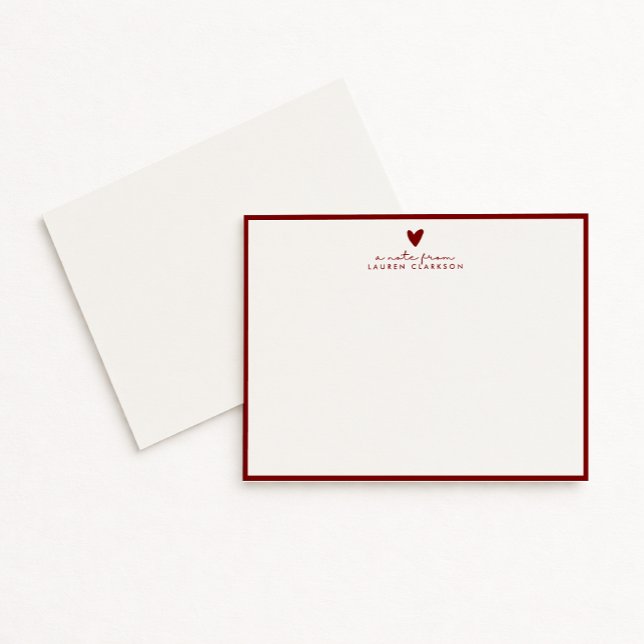 Carte de la Saint-Valentin à cœur rouge (Créateur téléchargé)