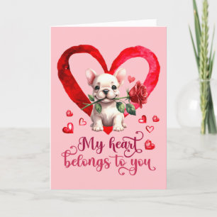 Carte de la Saint-Valentin à l'aquarelle de Bouled