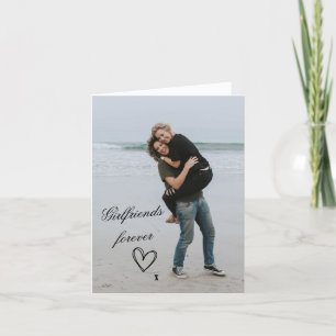 Carte de la Saint-Valentin - Amies pour toujours s