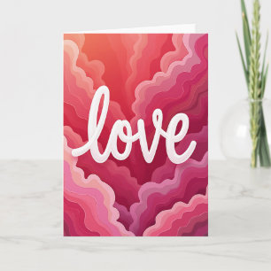 Carte de la Saint-Valentin Amour