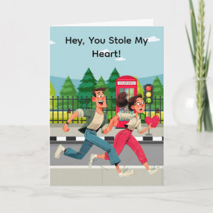 Carte de la Saint-Valentin/anniversaire "Vous avez