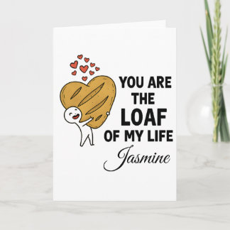 Carte de la Saint-Valentin avec nom personnalisé p