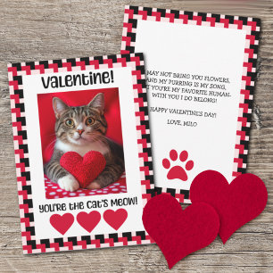 Carte de la Saint-Valentin avec photo personnalisé