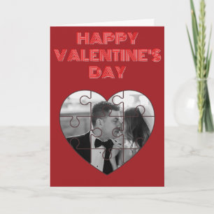 Carte de la Saint-Valentin avec photo personnalisé