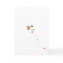 Carte de la Saint-Valentin avec un jeu de mots sur