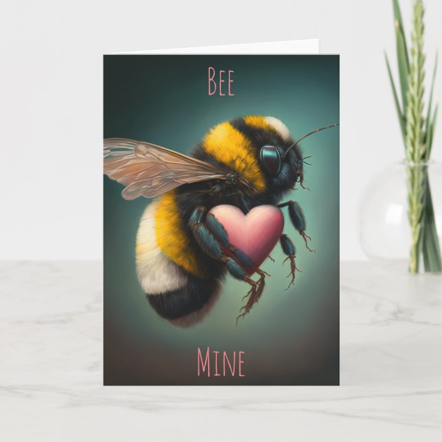 Carte de la Saint-Valentin Bee Mine (Devant)