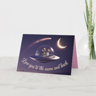 Carte de la Saint-Valentin Bouledogue