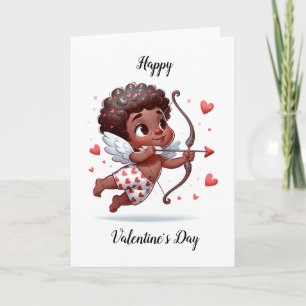 Carte de la Saint-Valentin Charme de Cupidon