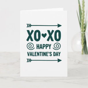 Carte de la Saint-Valentin chic
