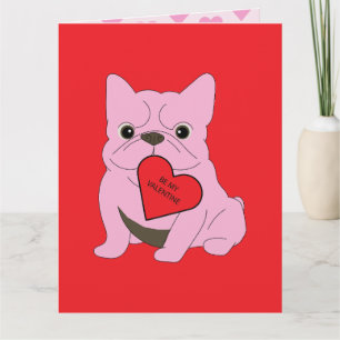 Carte de la Saint-Valentin, Chien
