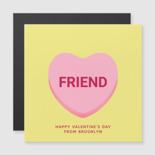 Carte de la Saint-Valentin cœur de conversation ja