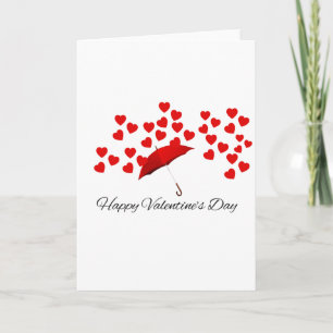 Carte de la Saint-Valentin Cœurs Rouges – Romantiq