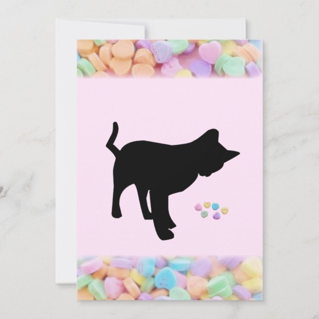 Carte de la Saint-Valentin de Chat Noir (Devant)