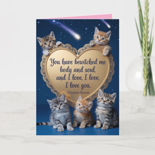 Carte de la Saint-Valentin de Jane Austen 3 (Devant)