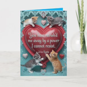 Carte de la Saint-Valentin de Keats 2