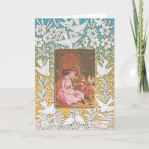 Carte de la Saint-Valentin d'époque victorienne an
