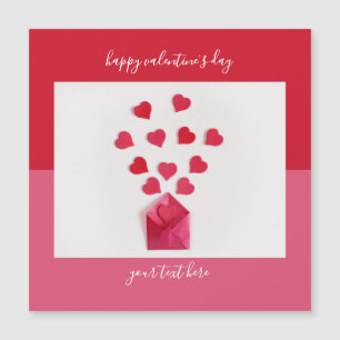 Carte de la Saint Valentin des Coeurs Modernes