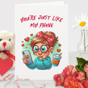 Carte de la Saint-Valentin drôle et mignonne – Pou