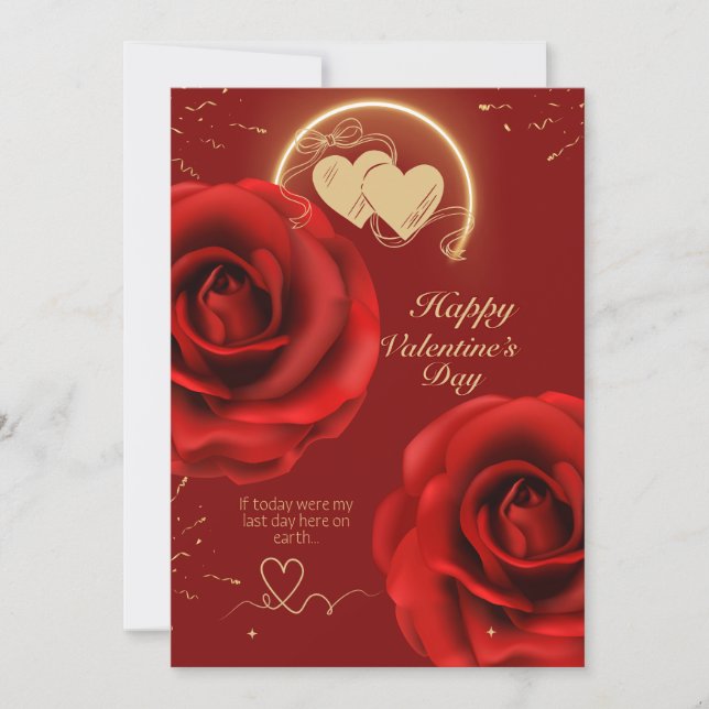 Carte de la Saint-Valentin drôle pour les couples (Devant)