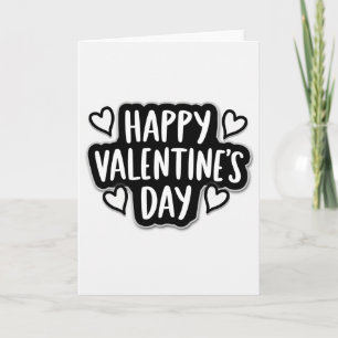 Carte de la Saint-Valentin en forme de cœur découp