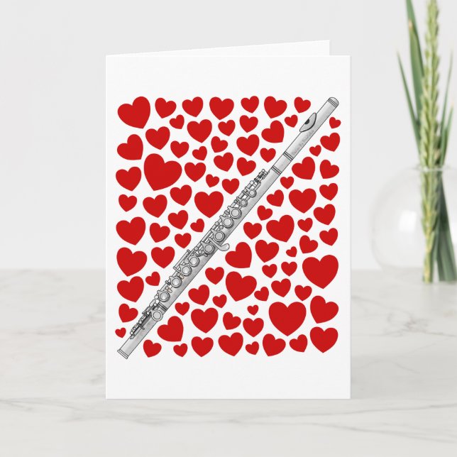 Carte de la Saint-Valentin et d'anniversaire de ma (Devant)