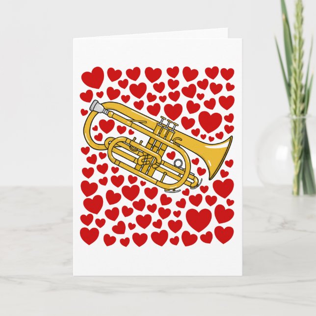 Carte de la Saint-Valentin et d'anniversaire de ma (Devant)