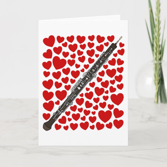 Carte de la Saint-Valentin et d'anniversaire de ma (Devant)