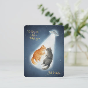 Carte de la Saint-Valentin et d'anniversaire roman