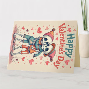 Carte de la Saint-Valentin Étreinte Éternelle