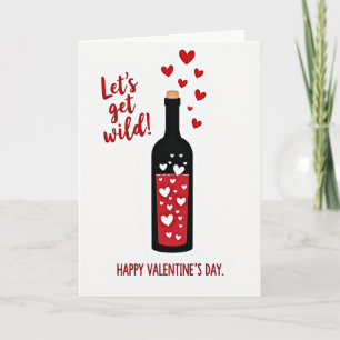 Carte de la Saint-Valentin Faisons les Fous