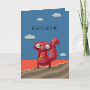 Carte de la Saint-Valentin Folle de Toi