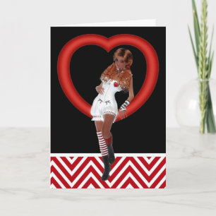 Carte de la Saint-Valentin gothique de Redhead
