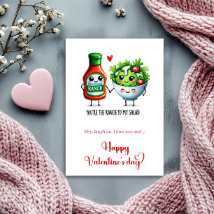 Carte de la Saint-Valentin impertinente Humour et 
