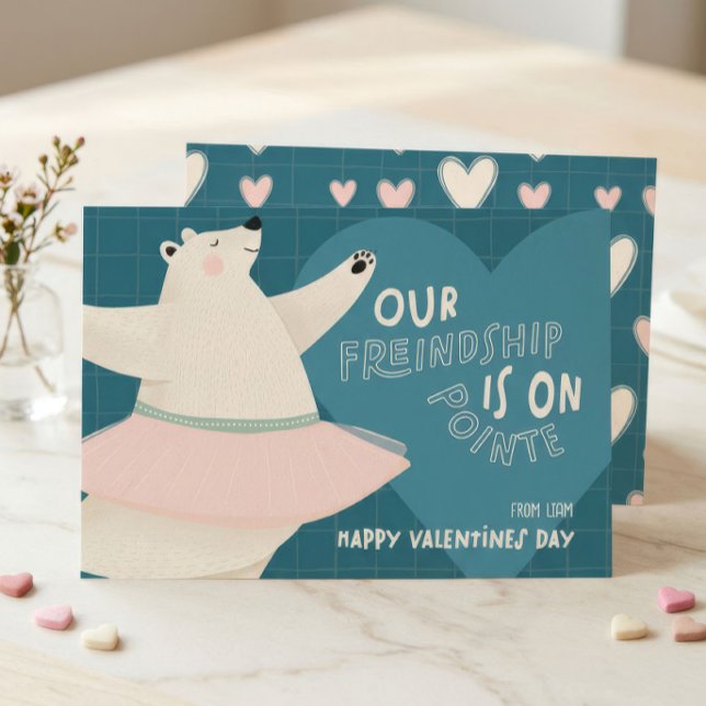 Carte de la Saint-Valentin imprimable pour enfants (Créateur téléchargé)