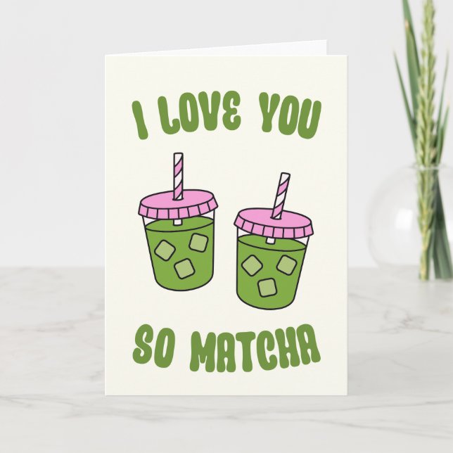Carte de la Saint-Valentin Je T'Aime Tellement Mat (Devant)