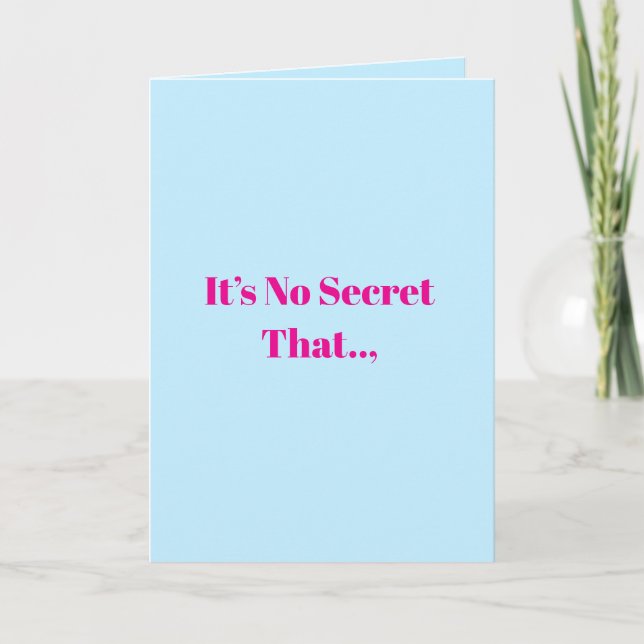 Carte de la Saint-Valentin 'Je vais vous attraper' (Devant)